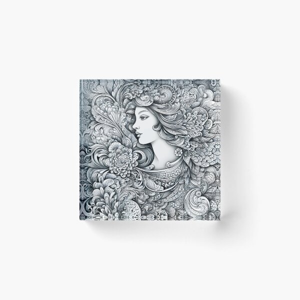 Item preview, luxuriant lady designed and sold by aliraweb.