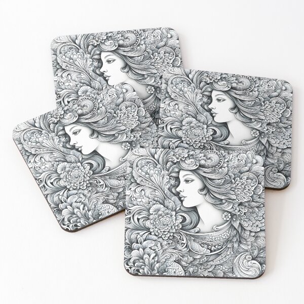 Item preview, luxuriant lady designed and sold by aliraweb.