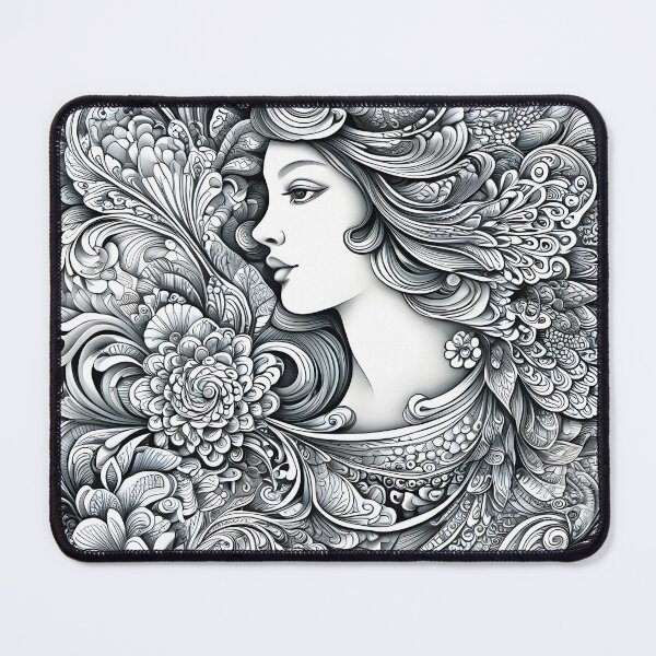 Item preview, luxuriant lady designed and sold by aliraweb.