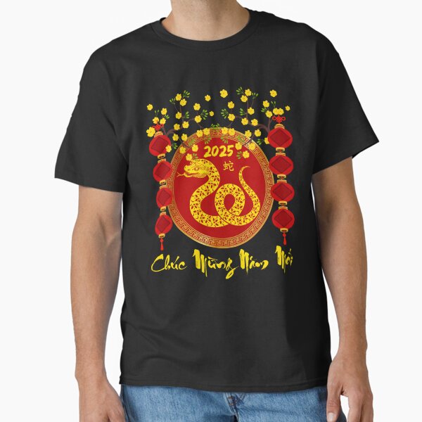Item preview, YEAR OF THE SNAKE 2025 Chuc Mung Nam Moi Xuan At Ty 2025 Happy Tet Holiday 2025 designed and sold by ofqoumde1.