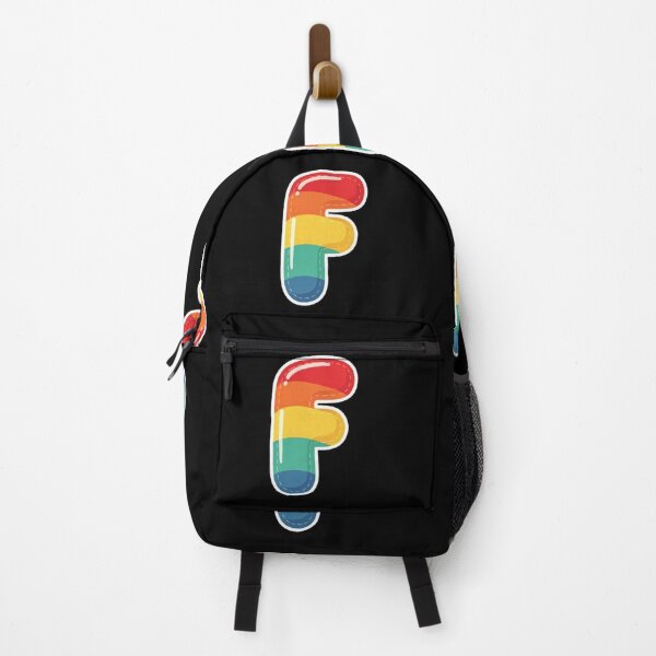 Item preview, Patch letter F rainbow designed and sold by StickersRyous.