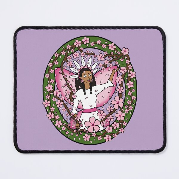 Item preview, Native American Indigenous Flower Fairies - Cherry Blossom designed and sold by Lauren-Amanda.