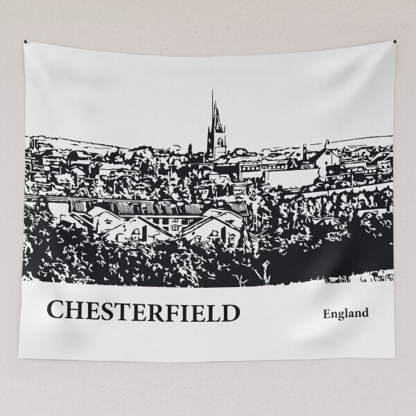 Item preview, Chesterfield England designed and sold by Lakeric Cityscapes.