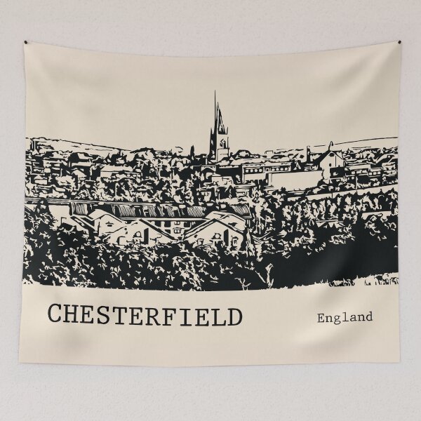 Item preview, Chesterfield England designed and sold by Lakeric Cityscapes.