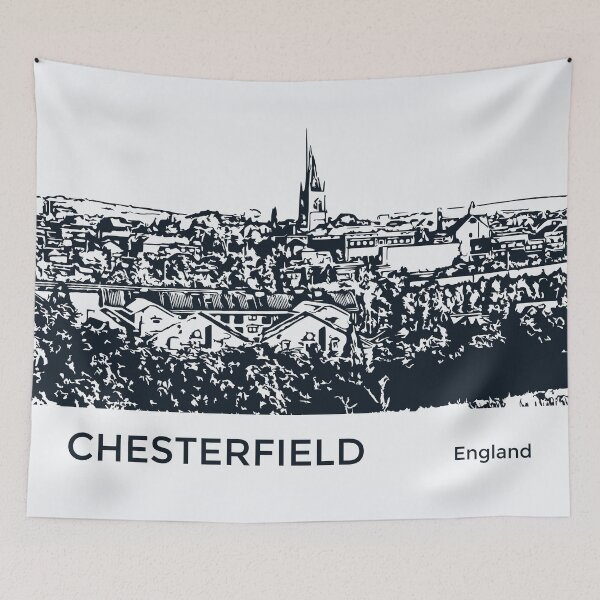 Item preview, Chesterfield England designed and sold by Lakeric Cityscapes.