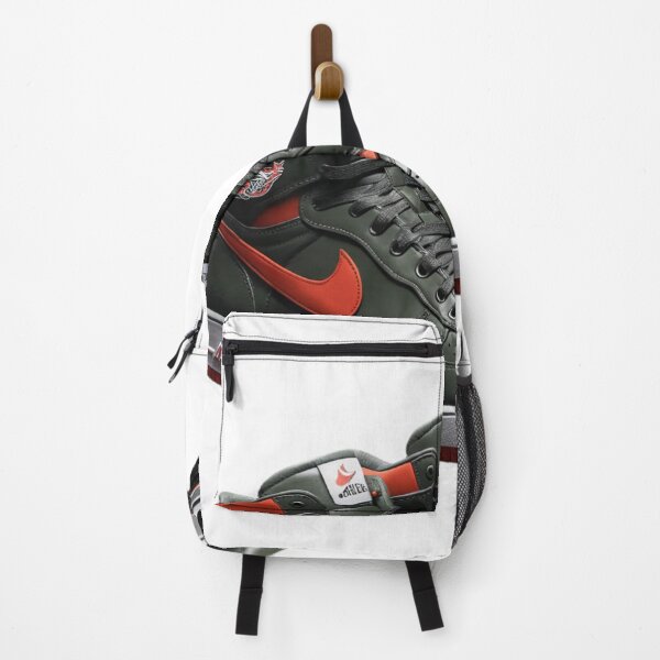 Item preview, Olive and Orange High-Top Sneaker Design – Urban Streetwear Style designed and sold by PRIME4YOU.