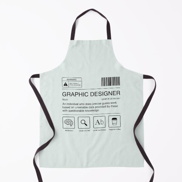 Item preview, Graphic Designer's Bio in Black designed and sold by Hanreb.