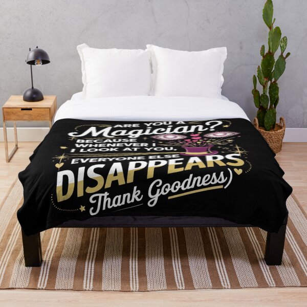 Item preview, Funny Magician Love Quote Design designed and sold by ArtemisDesignAI.