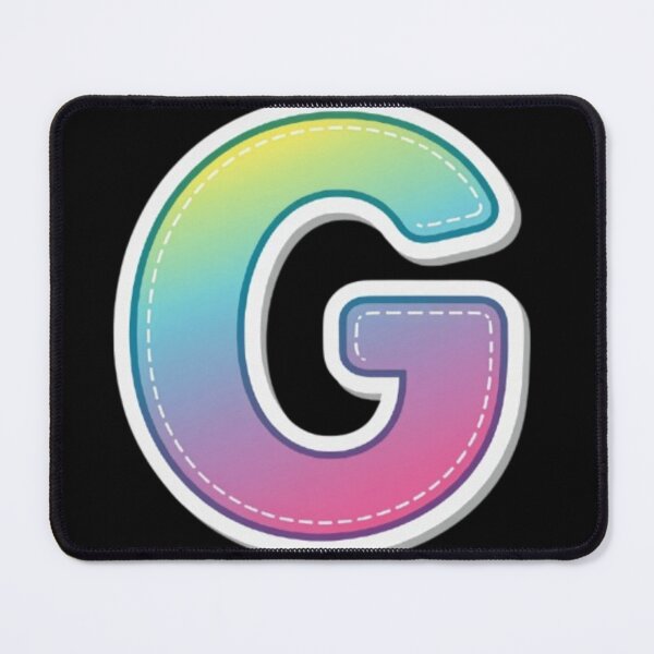 Item preview, Patch letter G rainbow designed and sold by StickersRyous.
