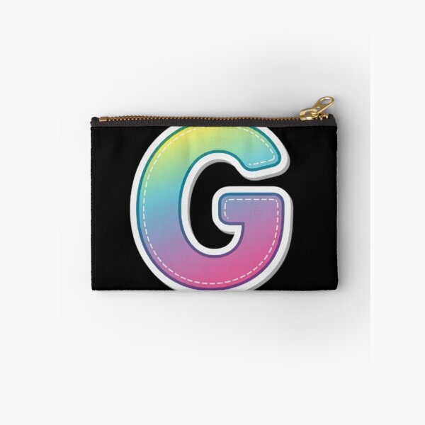 Item preview, Patch letter G rainbow designed and sold by StickersRyous.