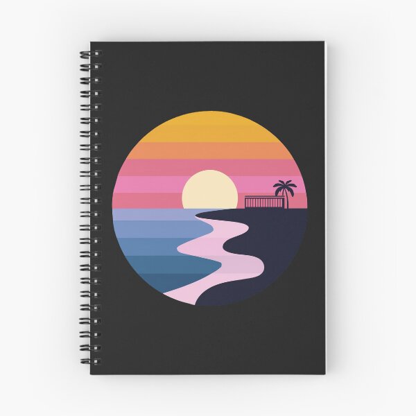 Item preview, Virginia Beach Sunset: Circular Ocean Waves  designed and sold by Farid1Shop.