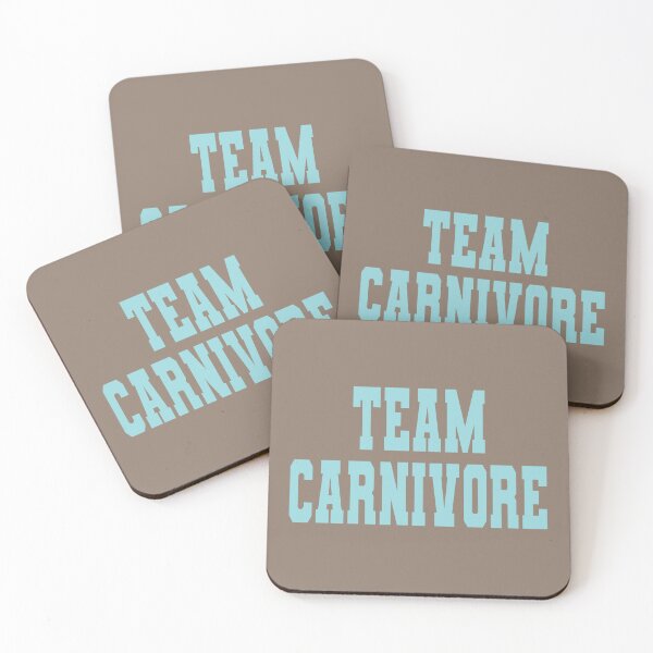 Item preview, Team Carnivore Light Blue designed and sold by BassHeadMomma.