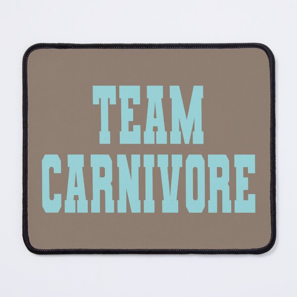 Item preview, Team Carnivore Light Blue designed and sold by BassHeadMomma.