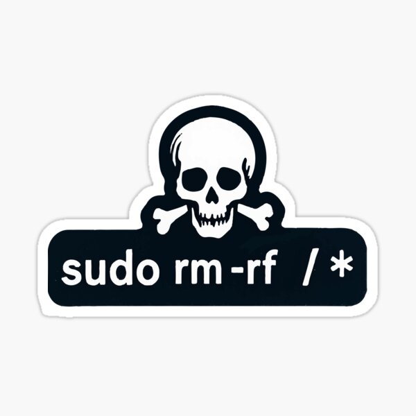 Item preview, sudo death designed and sold by OrionPrintWorks.
