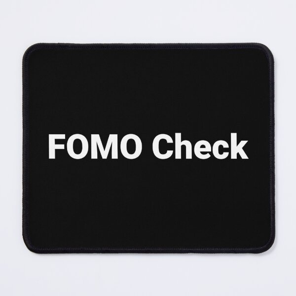 Item preview, FOMO Check designed and sold by Text-based T-Shirts and Gifts.