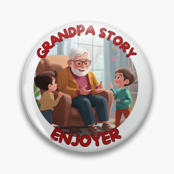 Item preview, Grandpa Story Enjoyer designed and sold by Cassiopeian Creations.