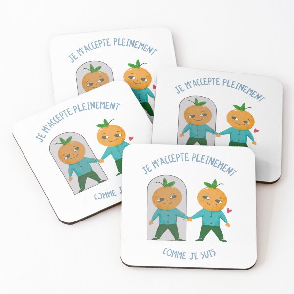 Item preview, I Fully Accept Myself As I Am - self-love, love, acceptance, well-being, mental health, positive message, affirmation designed and sold by DorineDesign.