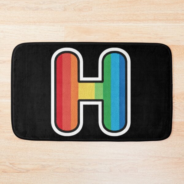 Item preview, Patch letter H rainbow designed and sold by StickersRyous.