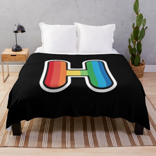 Item preview, Patch letter H rainbow designed and sold by StickersRyous.