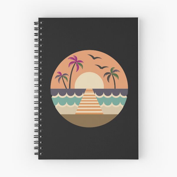 Item preview, Virginia Beach  Sunset Waves: A Circular designed and sold by Farid1Shop.