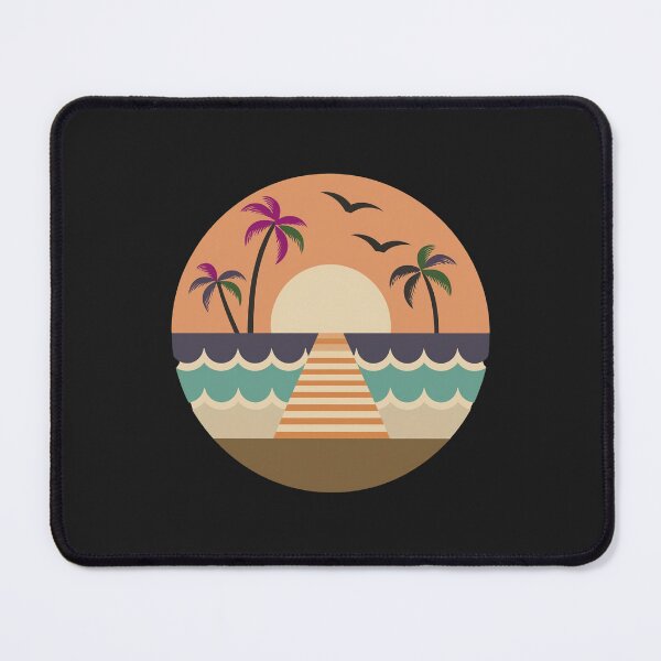 Item preview, Virginia Beach Sunset Waves: A Circular designed and sold by Farid1Shop.
