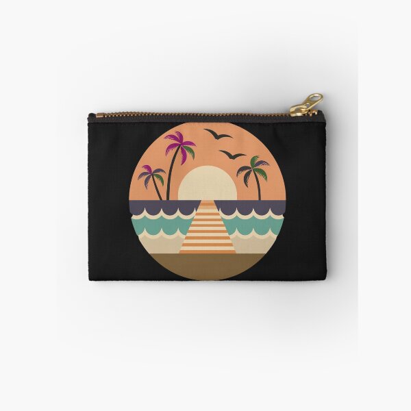 Artikelvorschau, Virginia Beach Sunset Waves: Eine kreisförmige entworfen und verkauft von Farid1Shop.