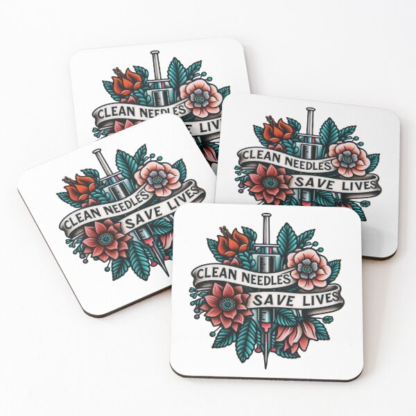 Item preview, Clean Needles Save Lives designed and sold by ZAIKY DREAMS.