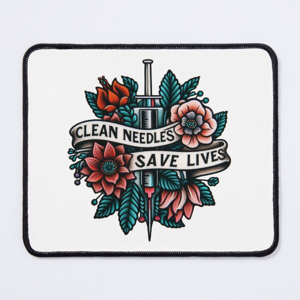 Item preview, Clean Needles Save Lives designed and sold by ZAIKY DREAMS.