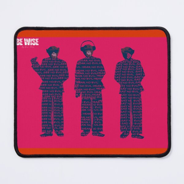 Item preview, The Wise 3 monkeys designed and sold by The fan art Station.
