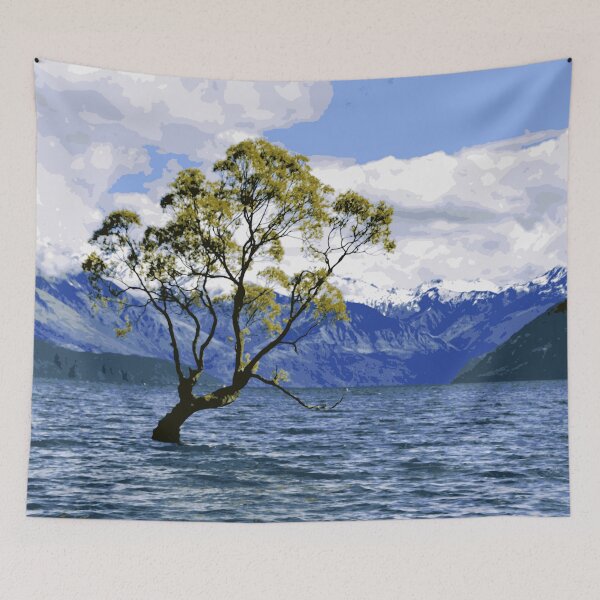 Item preview, Vintage Wanaka New Zealand designed and sold by ashandbubu.