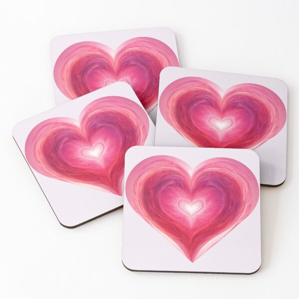 Item preview, Pink and Red Vibing Love Heart designed and sold by SerenebySL.