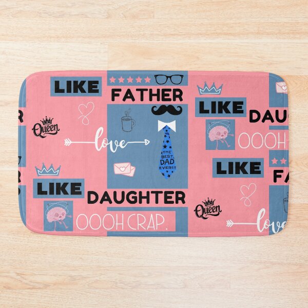 Item preview, Like Father Like Daughter... Oh Crap! Funny Gifts for Dad and Daughter – T-Shirts, Mugs, Stickers & More designed and sold by Iiamspecial1.