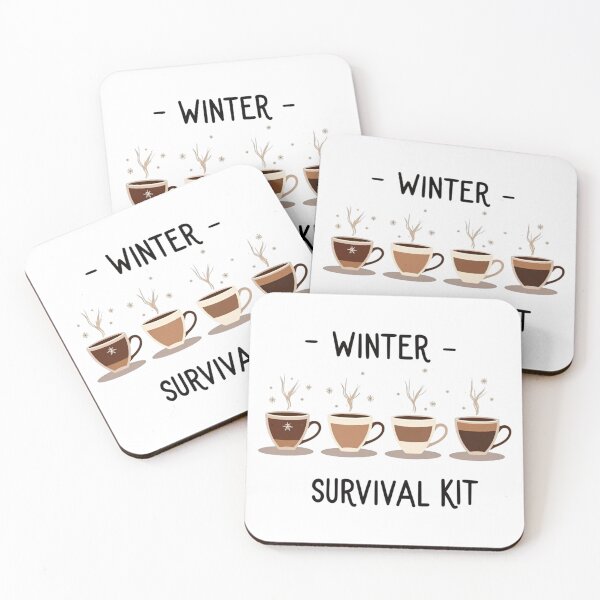 Item preview, Coffee Lover's Winter Survival Guide designed and sold by Dago345.