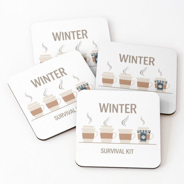Item preview, Winter Survival Coffee Essentials designed and sold by Dago345.