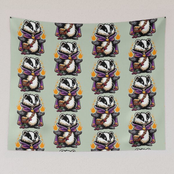 Item preview, Sorcerer Badger designed and sold by Ghost on Toast.