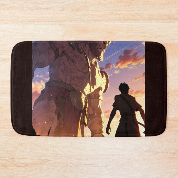 Item preview, David and Goliath Bible Book of Samuel Slingshot designed and sold by tshirtart2024.
