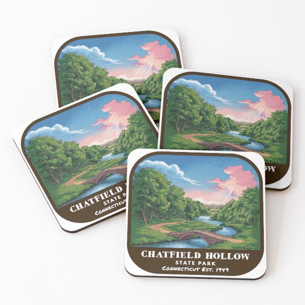 Item preview, Vintage Chatfield Hollow State Park (Connecticut State Park) designed and sold by RabbitK.