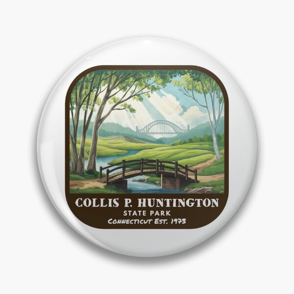 Item preview, Vintage Collis P. Huntington State Park (Connecticut State Park) designed and sold by RabbitK.