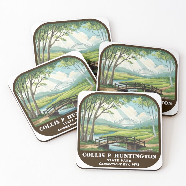 Item preview, Vintage Collis P. Huntington State Park (Connecticut State Park) designed and sold by RabbitK.