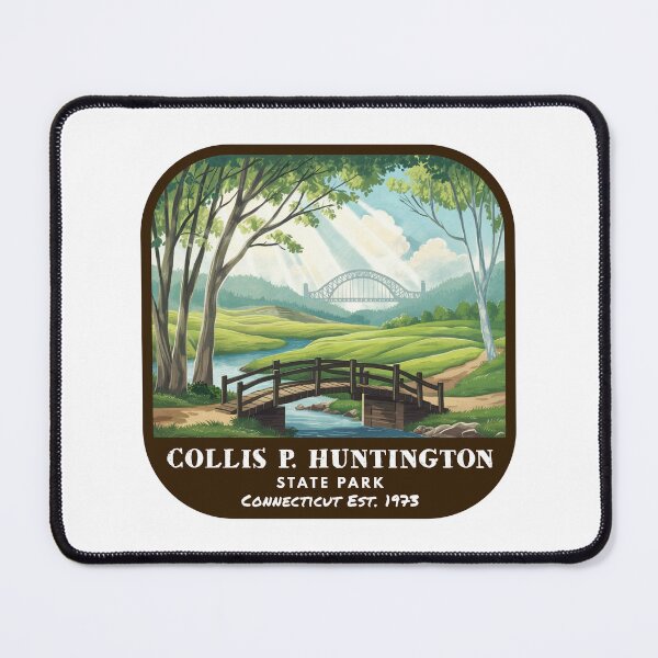 Item preview, Vintage Collis P. Huntington State Park (Connecticut State Park) designed and sold by RabbitK.
