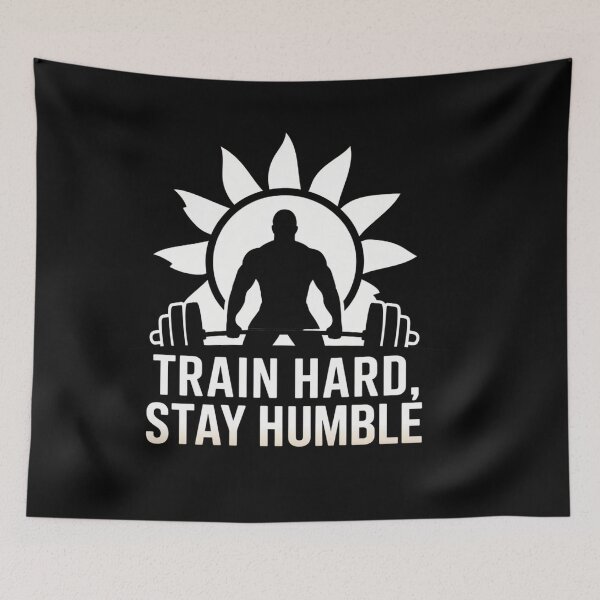 Item preview, Train Hard Stay Humble Fitness Inspiration designed and sold by Sahil Randhawa.