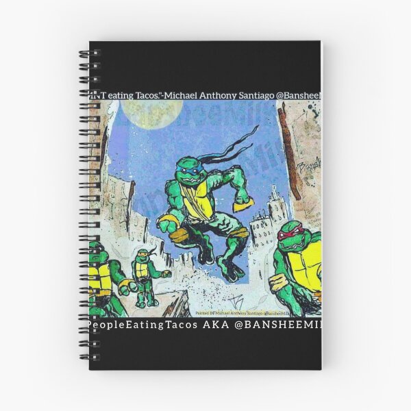 Artikelvorschau, TMNT mit Tacos entworfen und verkauft von BansheeMilk.