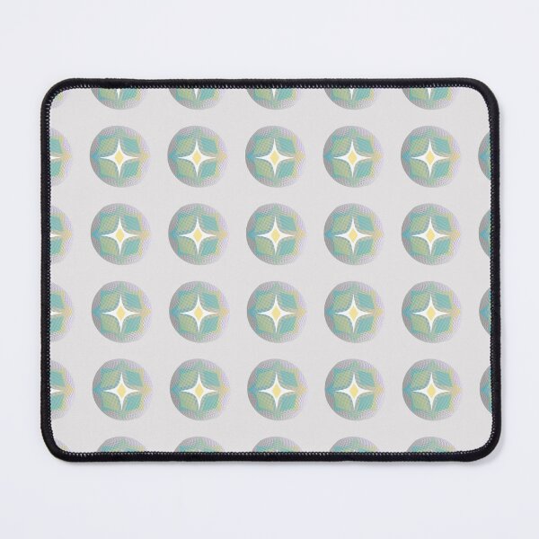 Item preview, 3D Polka Green Grey Yellow designed and sold by Art Shimmers.