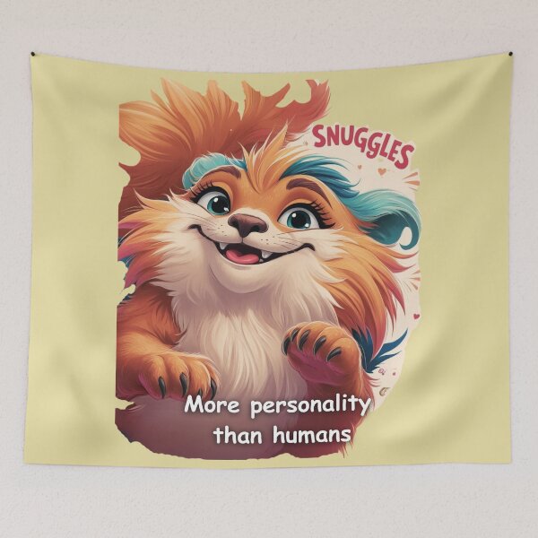Item preview, Snuggles: A Burst of Personality designed and sold by joejiing.