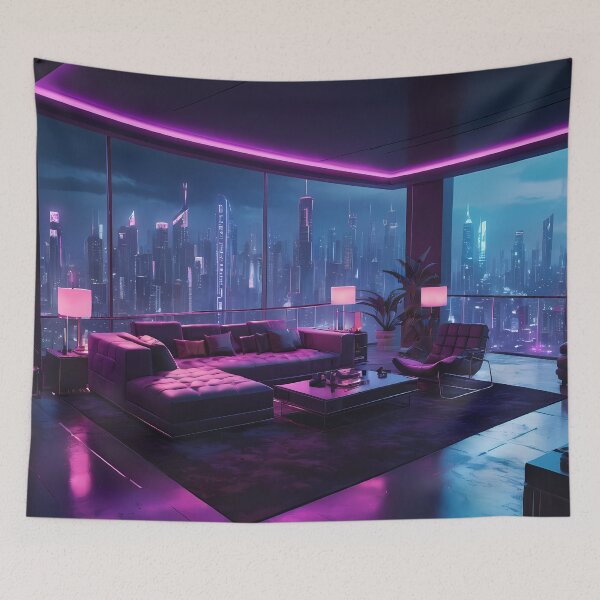 Item preview, Cyberpunk Penthouse City Design designed and sold by papi1998.