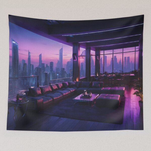 Item preview, Cyberpunk Penthouse City Design designed and sold by papi1998.