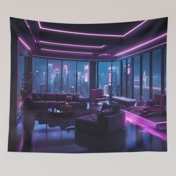 Item preview, Cyberpunk Penthouse City Design designed and sold by papi1998.