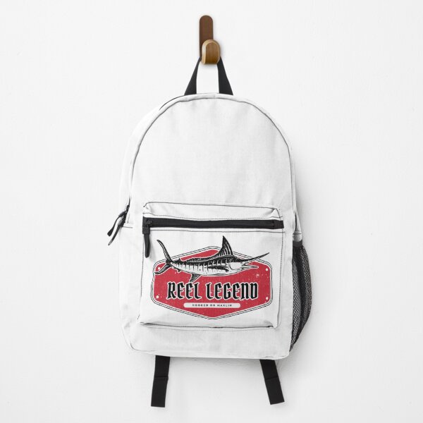 Item preview, Reel Legend Hooked on Marlin design for ocean and fish lovers designed and sold by Bacibooks.