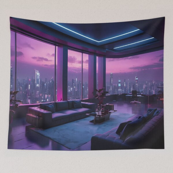 Item preview, Cyberpunk Penthouse City Design designed and sold by papi1998.