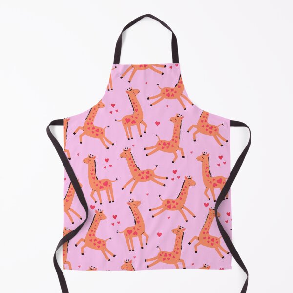 Item preview, cute giraffes and hearts designed and sold by burbura.